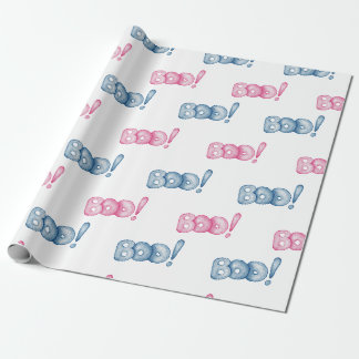 Niedliches Halloween-Bootwrapping-Papier Geschenkpapier