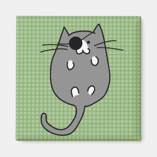 Niedliches Halloween-Cat-Kostüm Magnet