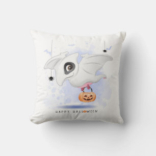 Niedliches Halloween-Dinosaurier-Spider-Flieger Kissen