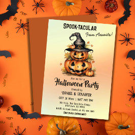 Niedliches Halloween Einladung