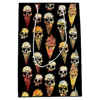 Niedliches Halloween-Eis Mittlere Geschenktüte