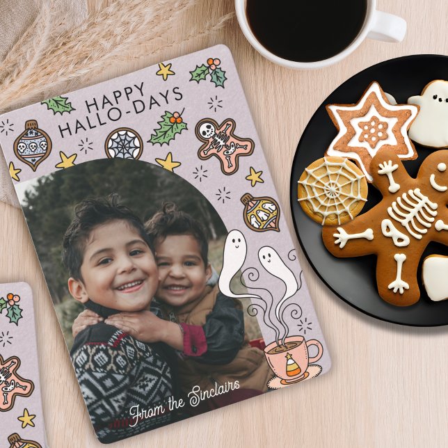 Niedliches Halloween-Foto Feiertagskarte (Von Creator hochgeladen)