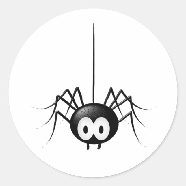 Niedliches Halloween-Geschenk Runder Aufkleber (Vorderseite)