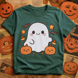 Niedliches Halloween-Ghost-Clipart, Spaß und Niedl