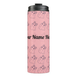 Niedliches Halloween-Ghost-Design Thermosbecher