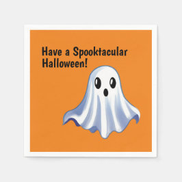 Niedliches Halloween-Ghost-Papier Napkins Serviette
