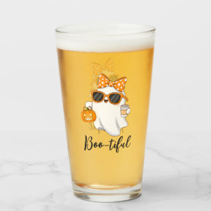 Niedliches Halloween Ghost Pumpkin Gewürz Personal Glas
