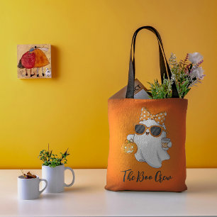 Niedliches Halloween Ghost Pumpkin Gewürz Personal Tasche