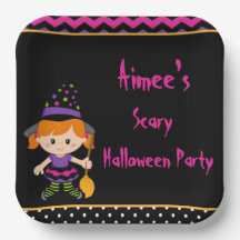 Niedliches Halloween-Girl-Halloween-Party