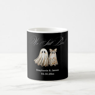 Niedliches Halloween-Hochzeitstag Verwandlungstasse