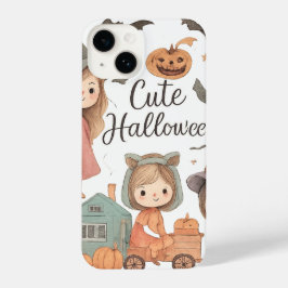 Niedliches Halloween iPhone Case - Ghost & Mummy S 14 Hülle