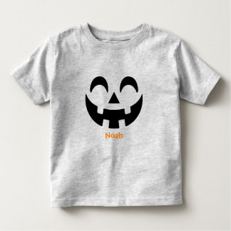 Niedliches Halloween Jack O' Lantern Kleinkind T-shirt