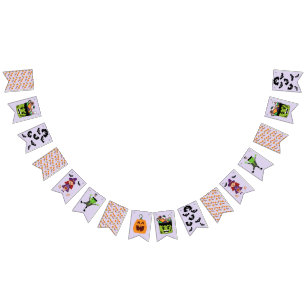 Niedliches Halloween Kids Party Supplier Wimpelkette