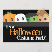 Niedliches Halloween-Kostüm-Party