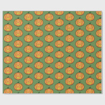Niedliches Halloween-Kürbiswaschpapier