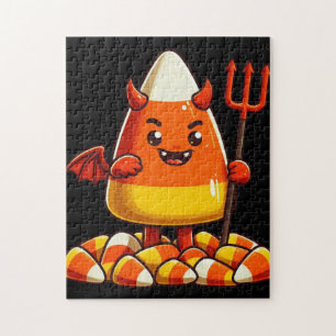 Niedliches Halloween-Maismonster