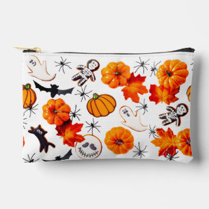 Niedliches Halloween-Muster mit Pumpkins, Geistern Zubehörtasche