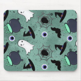 Niedliches Halloween-Muster Mousepad