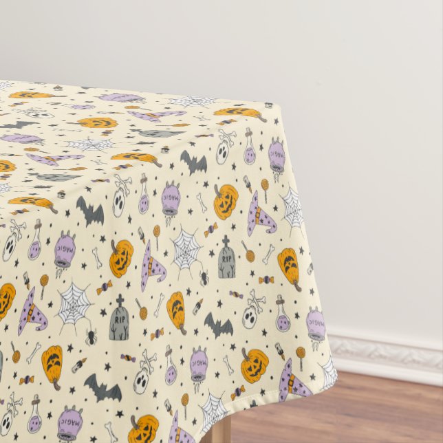 Niedliches Halloween-Muster Tischdecke (Beispiel)