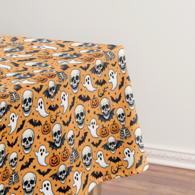 Niedliches Halloween-Muster Tischdecke (Beispiel)