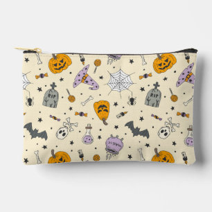 Niedliches Halloween-Muster Zubehörtasche
