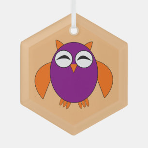Niedliches Halloween Ornament Aus Glas