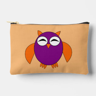 Niedliches Halloween-Owl Gemustert Zubehörtasche