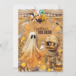 Niedliches Halloween-Party Einladung