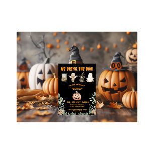 Niedliches Halloween-Party Einladung