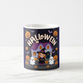 Niedliches Halloween-Party für alle Altersgruppen Kaffeetasse