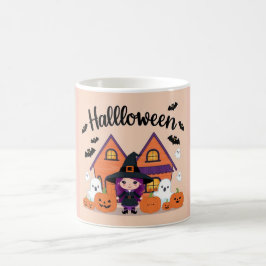 Niedliches Halloween-Party für alle Altersgruppen Kaffeetasse