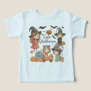 Niedliches Halloween-Shirt - Hexenvampirmumie