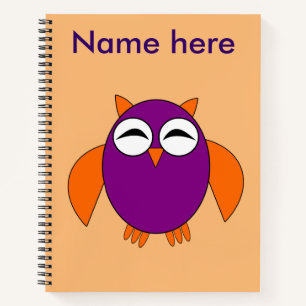 Niedliches Halloween-SpiralNotebook Notizbuch