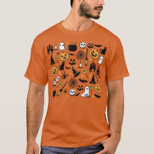 Niedliches Halloween Thema Pumpkin Spooky Season H T-Shirt