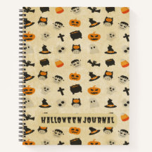 Niedliches Halloween-Themenmuster