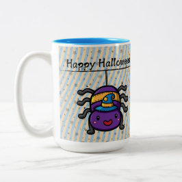 Niedliches Halloween! 👻 Zweifarbige Tasse