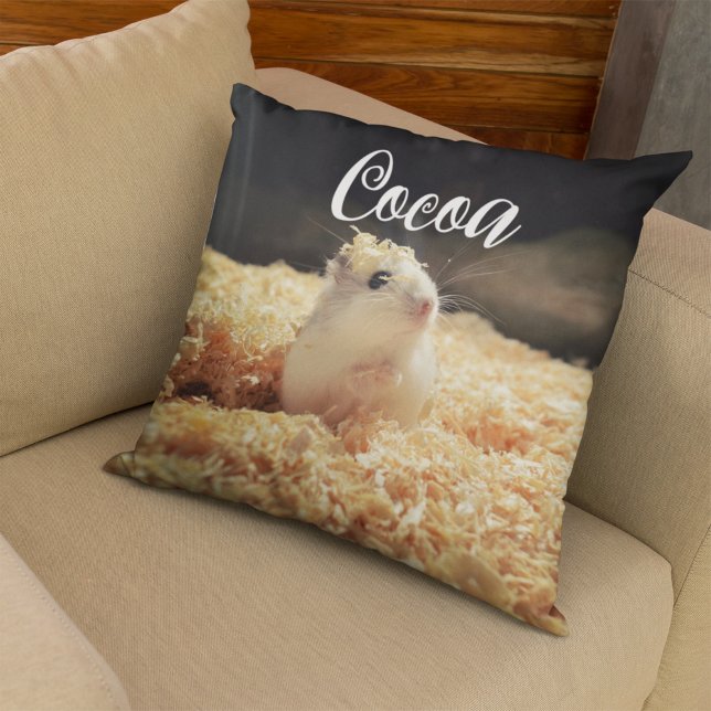 Niedliches Hamstergeschenk für Hamsterliebhaber Kissen (Von Creator hochgeladen)