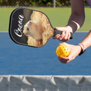 Niedliches Hamstergeschenk für Hamsterliebhaber Pickleball Schläger