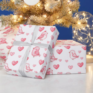 niedliches, handgezogenes, nahtloses Muster mit Aq Geschenkpapier