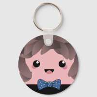 Niedliches Happy-Gesicht Kawaii Japanischer Cartoo