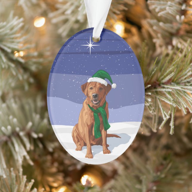 Niedliches Happy Pink Pig Face Ornament (Baum)