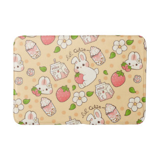 niedliches Hasendesign Badematte