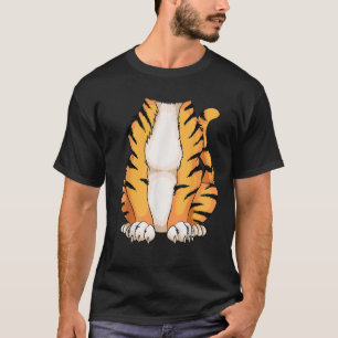 Niedliches Headless Tiger Costume Halloween Funny T-Shirt