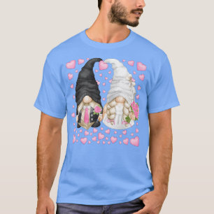 Niedliches Herzmuster für Hochzeit Mr. T-Shirt