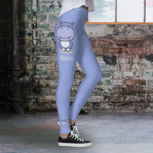 Niedliches Hippo Legging Leggings