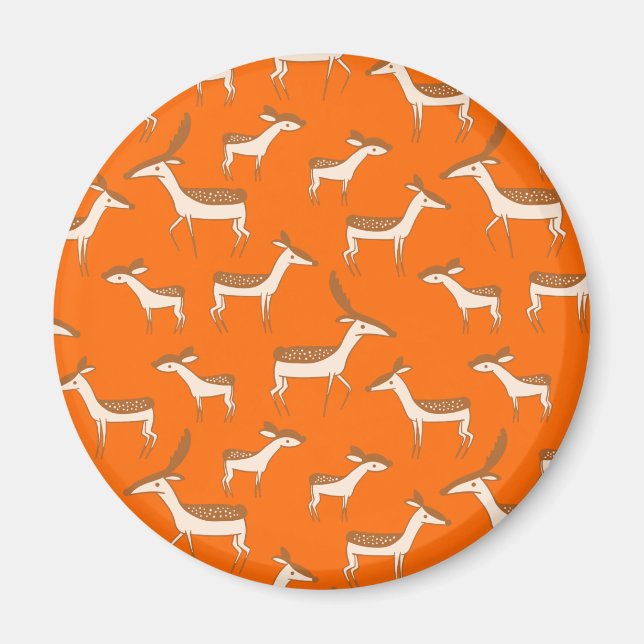 Niedliches Hirsch und Familie Magnet (Vorne)