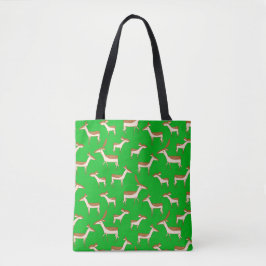 Niedliches Hirsch und Familie Tasche