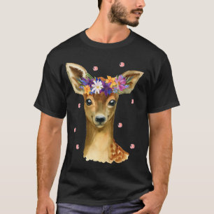 Niedliches Hirsche Shirt für die weibliche Fauna H