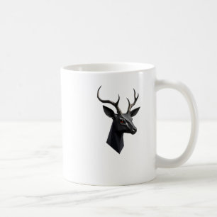 Niedliches Hirschhören 3d - Welt-Aufkleber für Tie Kaffeetasse