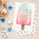 Niedliches holografisches Eisgradienten Sommer Par Einladung<br><div class="desc">Feiern Sie den Sommer mit dieser coolen,  Steigung holografischen Eis Sommer Party Sommersommer Party Einladung,  ideal für Strand Party,  Pool Party und Grillen.</div>